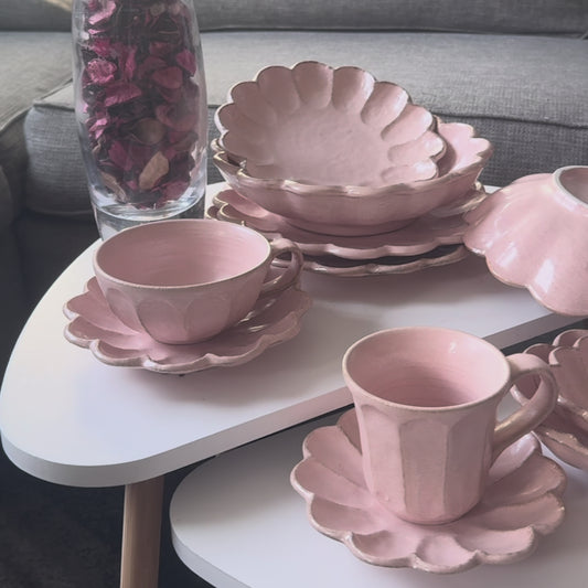 Kaneko Kohyo Rinka Handmade Dinnerware Collection - Pink