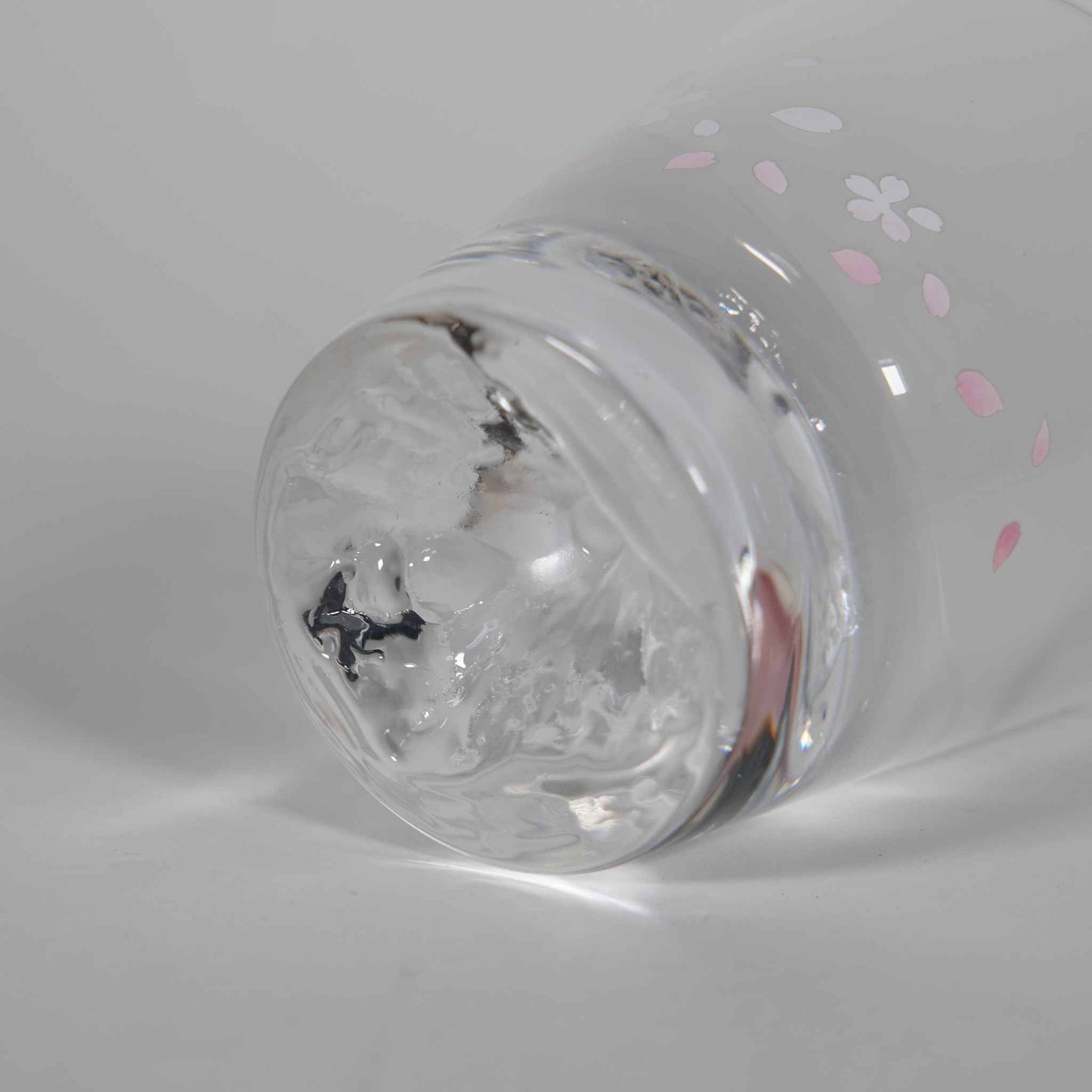 Mt. Fuji x Cherry Blossom Color-changing Rock Glass by Edo Glass
