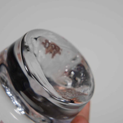 Mt. Fuji x Cherry Blossom Color-changing Rock Glass by Edo Glass