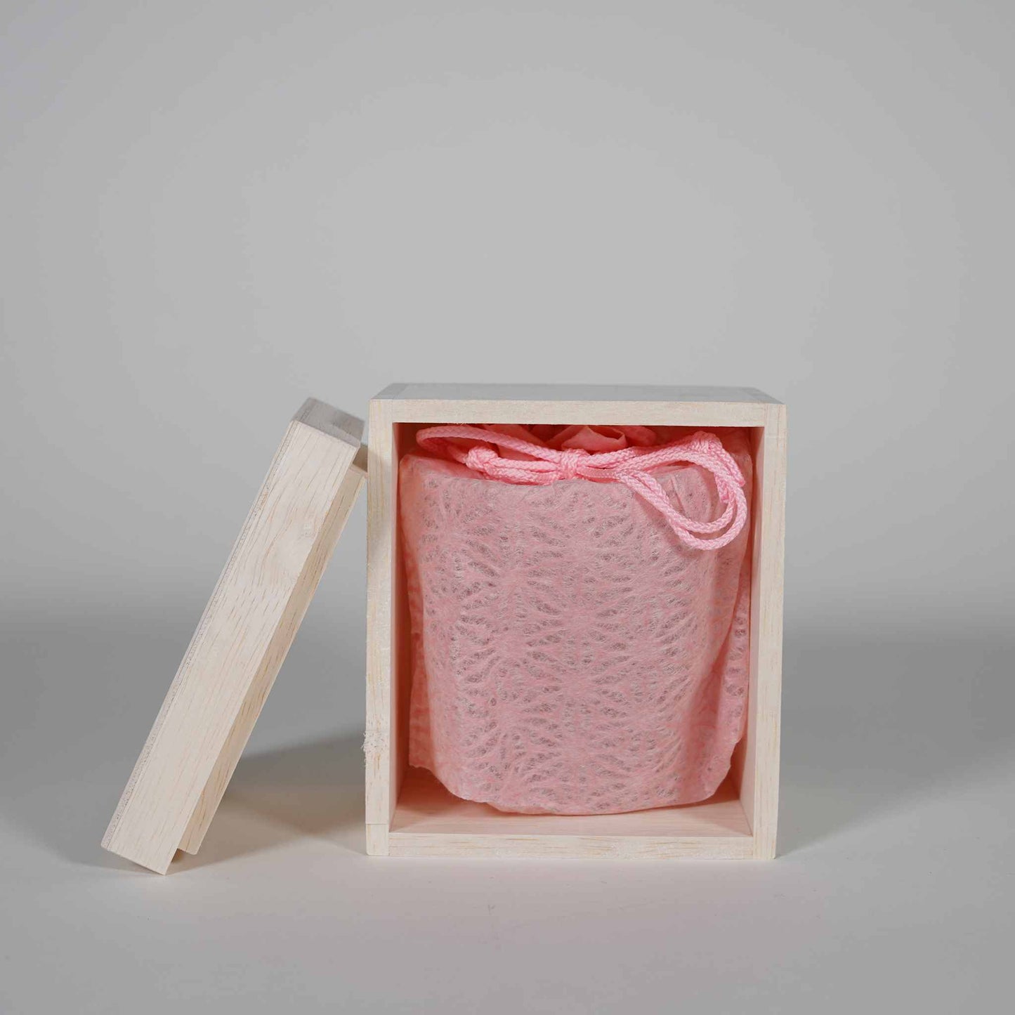 Mt. Fuji x Cherry Blossom Color-changing Rock Glass by Edo Glass